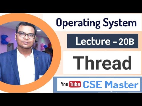 Lecture-20B | Thread & Threading | OS | Diploma/ Engg. in computer ...