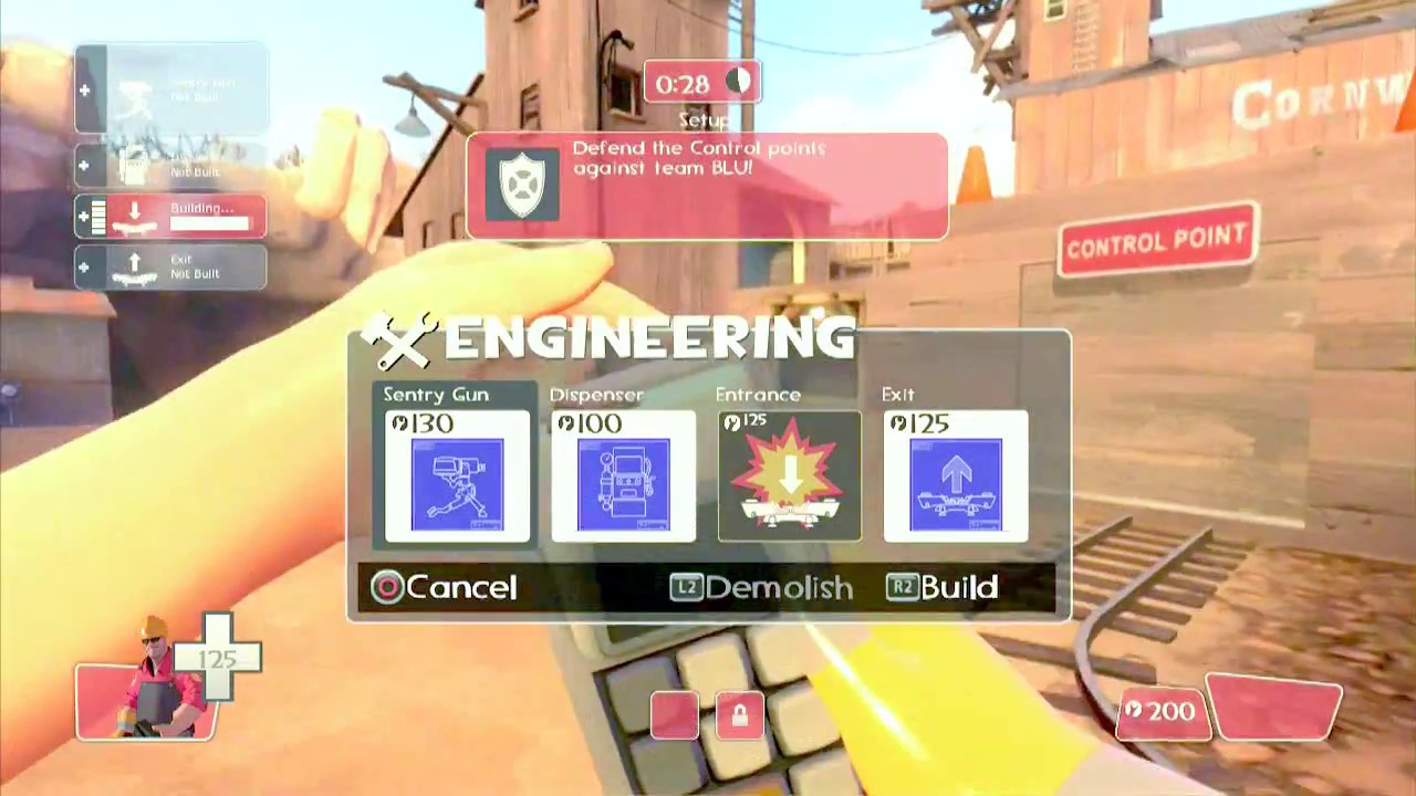 TF2 PS3 - Summer 2018 Gameplay UNEDITED