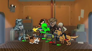 Overseer Questthe Mystery Of Vault 666,Legendary Burnmaster Flamer & T60D Armor,Fallout Shelter.