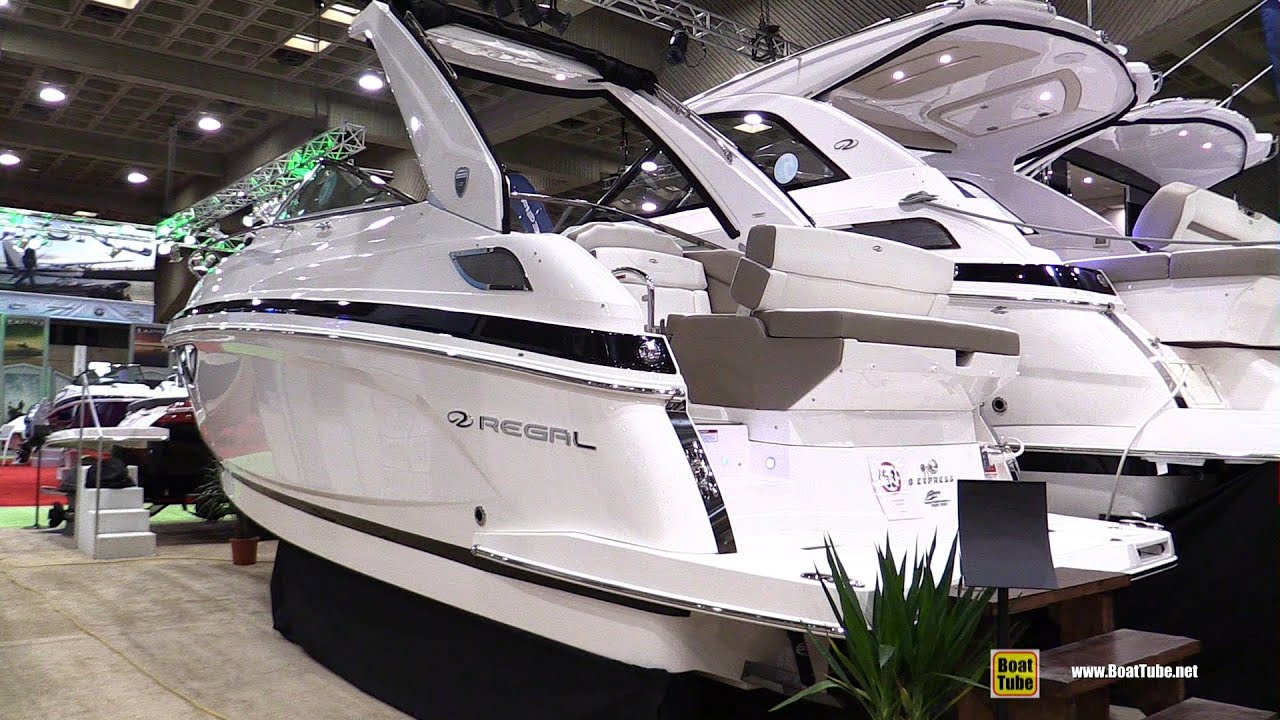 2016 Regal 28 Express Motor Boat Walkaround 2016 Montreal Boat Show