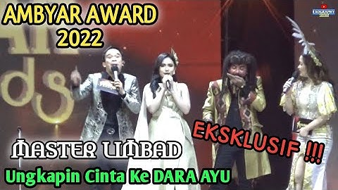 EKSKLUSIF !!! Master Limbad Ungkapin cinta Ke Dara Ayu | AMBYAR AWARDS 2022 LIVE PONOROGO