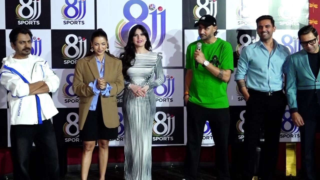 Many Celebs At Unveil 8jj Sports India Expansion Strategy | Harbhajan Singh, Deepak Chahar, Malaika