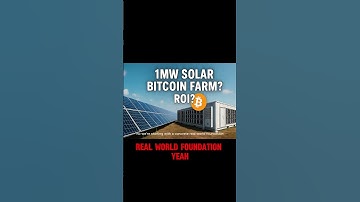 Can Off Grid Solar Bitcoin Mining Really Be Profitable? The Truth Reviled! #BTC #renewableenergy