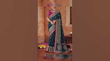 Indian saree retro-style drape #sareedrape #sareedraping #sareedrapetricks #sareelook #viral