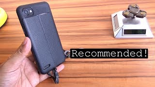 [SV] Leather Textured Soft Case for LG Q6 - Review