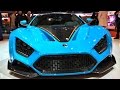 Супер и гиперкары ZENVO, Koenigsegg (Agera RS, Regera), Spyker + тюнинг DMC!) Женева, часть 7 : )