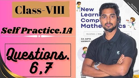 Rational Numbers chapter 1 New Learning Composite Mathematics||Self Practice-1A || #skgupta