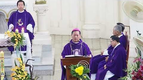 Bài Giảng của Đức Cha Giuse Trần Văn Toản trong Thánh Lễ An Táng Soeur M.Etienne Lê Thị Duyên