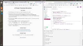 freeCodeCamp curriculum challenge - Timestamp Microservice