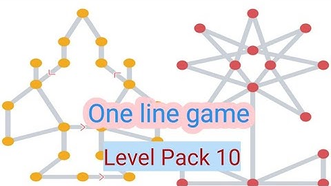 1 Line Game - One Line Game Level pack 10 || One line game level pack 10 level 1 To 26