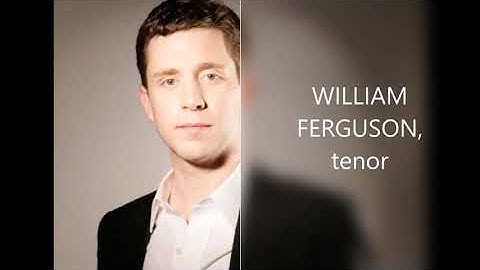 WILLIAM FERGUSON: Schumann, Copland, Ives, Joplin, Rorem, Chanler,  Bernstein, and Lehrer