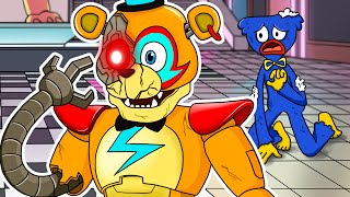 FREDDY IS SO SAD WITH HUGGY WUGGY & ENGINEER! Poppy Playtime & FNaF SB Animation Compilation #10