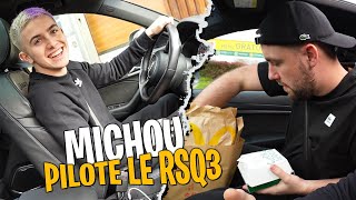 Michou va au drive McDonald's avec mon Audi RS (j'ai très peur)
