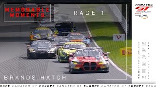 Final Lap & Chequered Flag | Brands Hatch | Fanatec GT World Challenge Europe 2024 by GTWorld 1,204 views 8 days ago 2 minutes, 29 seconds