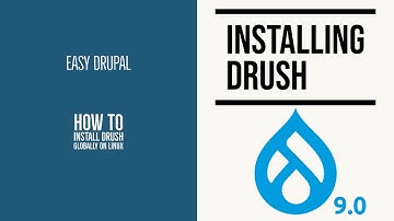 Installing Drush Globally On Linux