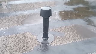 видео: Установка аэратора на плоскую кровлю. картинка: Установка аэратора на плоскую кровлю.