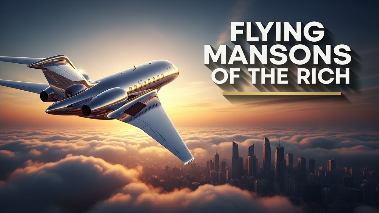 Inside the $150 Million Flying Mansion Jet of the Super Rich