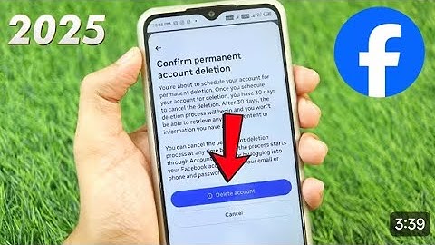 Facebook Account Delete Kaise Kare | How To Delete Facebook Account Permanently | Fb account delete