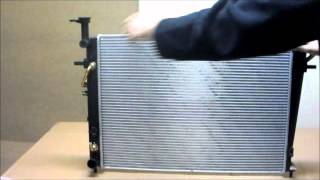 TR-HYU-028 TBAP Radiator HYUNDAI TUCSON 2.0/ 2.7L 4/04 -- On // KIA Sportage KM 2.0/ 2.7 4/05-On