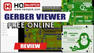 Free Online Gerber Viewer - Visualizador Gerber - NextPCB screenshot 1