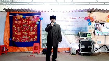 Nông Quốc Ninh hát phong slư chúc mừng đám cưới