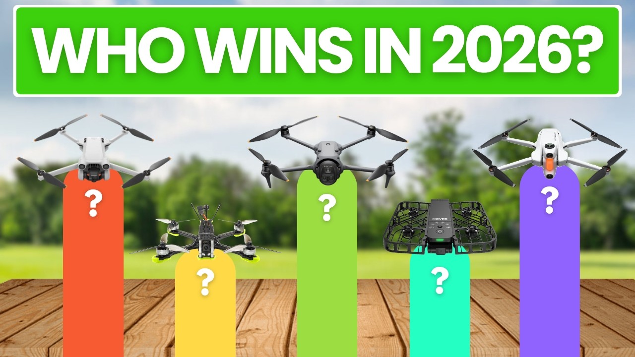 Top 5 Best Compact Cinematic Drones (2026) | Watch Before You Buy!
