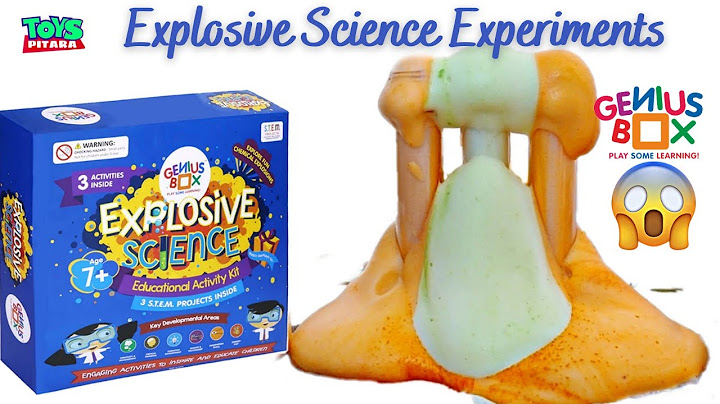 Explosive Science Experiment Kit | Science Kit Unboxing & Testing | Genius Box |DIY Educational Kit