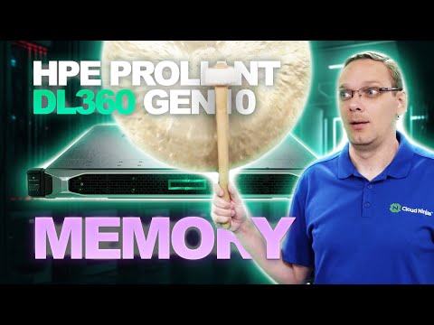 HPE ProLiant DL360 Gen10 | Server Memory Overview & Upgrade | How to Install | DDR4 RAMM DIMMs