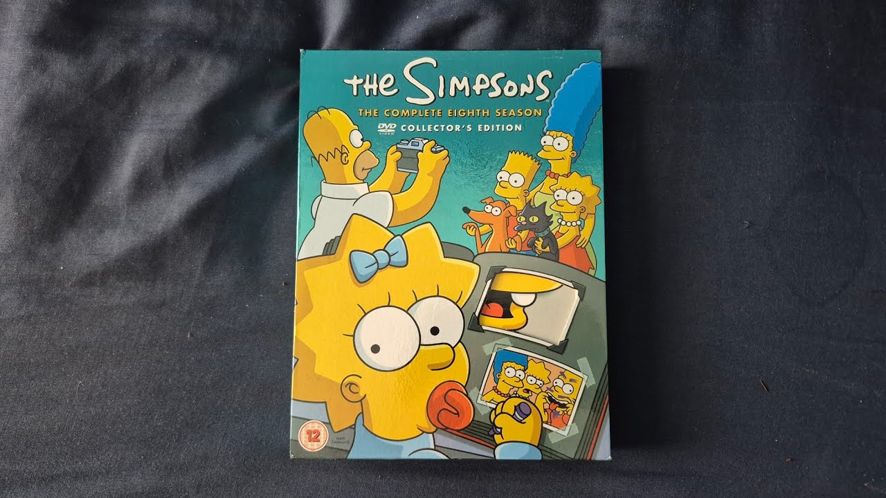 Opening & Closing To The Simpsons The Complete Eighth Season UK