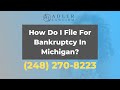 At Adler Law Firm PLLC, we understand that filing for bankruptcy can be a very stressful and daunting experience for you. That's why we try to make filing for bankruptcy as easy and quick as possible at a very affordable rate. You can be sure that as soon as you speak with our bankruptcy attorney, you will know that you are in good hands and you can put that stress behind you for good. We file bankruptcy filing services for the greater Detroit area, including Southfield, Warren, Royal Oak, and Farmington Hills.  Visit us today at https://bankruptcy-attorney-detroit.com/