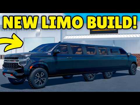 I Built the FIRST Limousine By Welding Two SUVs in APM | Roblox American Plains Mudding
