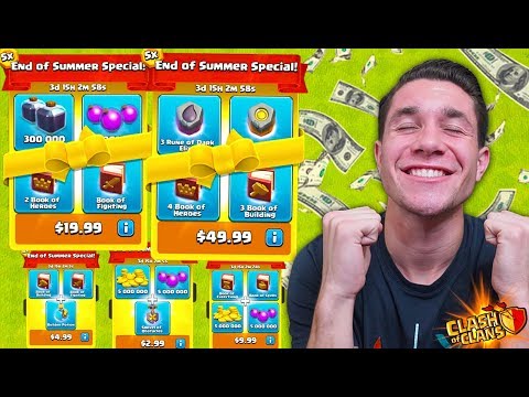 MASSIVE SPENDING SPREE.. BUYING IT ALL! (Clash of Clans) new update for pubg