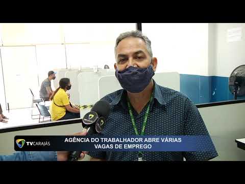 Agência do trabalhador abre várias vagas de emprego