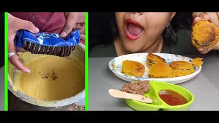 Bengali Eating Show | Oreo Pakoda | Oreo Biscuit | Oreo | Weird Food Combinations food weirdfoods
