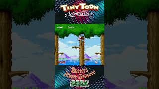 Tiny Toon Adventures: Buster’s Hidden Treasure #shorts #retrogaming #nostalgia #gaming #games #sega