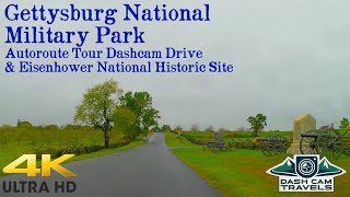 Sports Performance Gettysburg National Military Park Autoroute Tour Dashcam Drive and Eisenhower National Historic Site