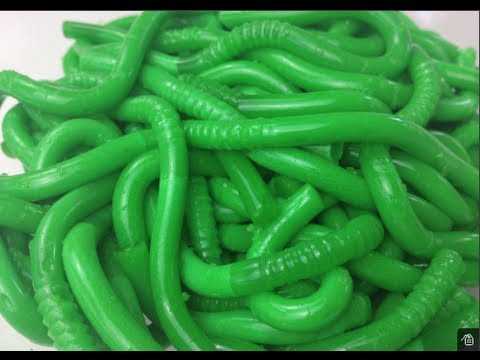 worms gummy halloween recipe jello worm green jelly straws homemade todd recipes make food diy edible slimy kitchen fun