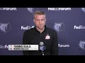 Tuomas Iisalo Press Conference | Grizzlies vs. Timberwolves