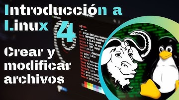 Crear y modificar archivos | Linux #bioinformática #linux #wsl