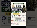 SSB कांस्टेबल GD भर्ती 2026 | 10वीं पास के लिए सुनहरा मौका 🔥 #ssb #ssbconstable #ssbgd #govtjobs #yt