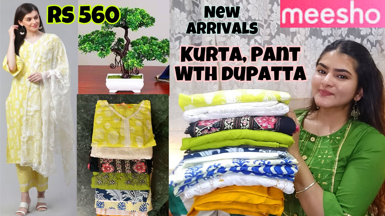 Meesho New Kurta Sets Haul Cotton/Rayon Kurta sets Meesho Home decor