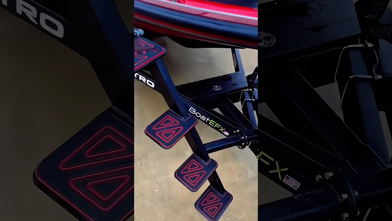 Система BOAT EFX с 4 ступенями 🚤 | Легкий доступ к носовой части даже при установленных эхолотах