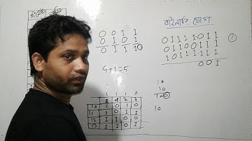 Binary Addition | বাইনারি যোগ |  ICT Chapter-3 | Lecture-7