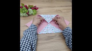 Mind-Blowing DIY Using Just 2 Pieces of Fabric! 💡🪡