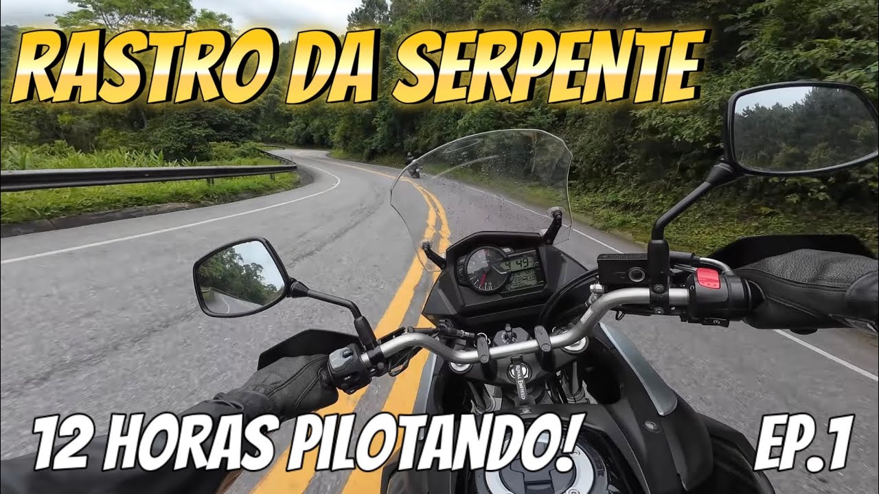 De SP para Urubici SC | Serra do Rastro da Serpente | V-Strom 650 XT | EP.1