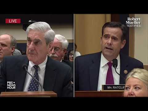 WATCH: Ratcliffe tells Robert Mueller he didn’t follow the special counsel rules