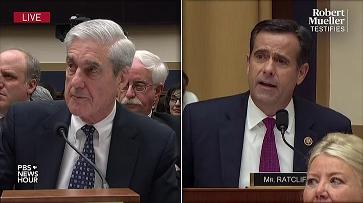 WATCH: Ratcliffe tells Robert Mueller he didnt follow the special counsel rules