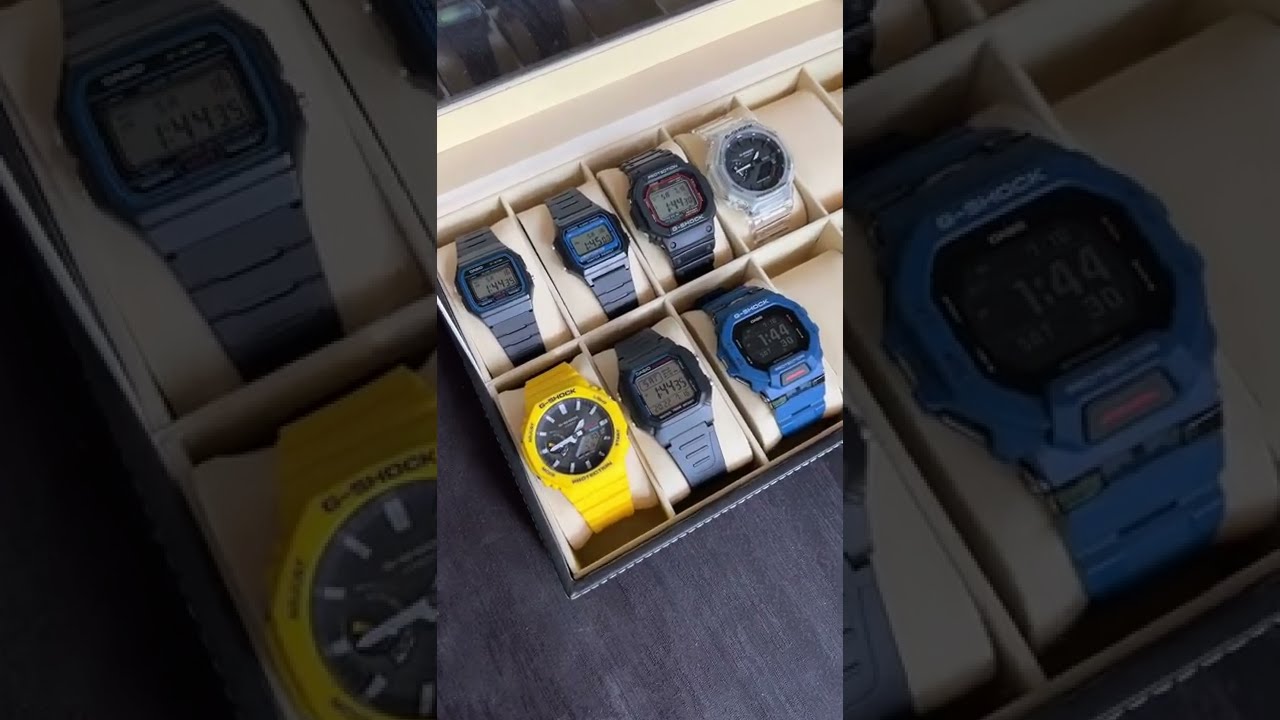 My Humble Casio Watch Collection So Far ⌚️⏱👀 G-Shock & Classic Casio #gshock #casio #collection