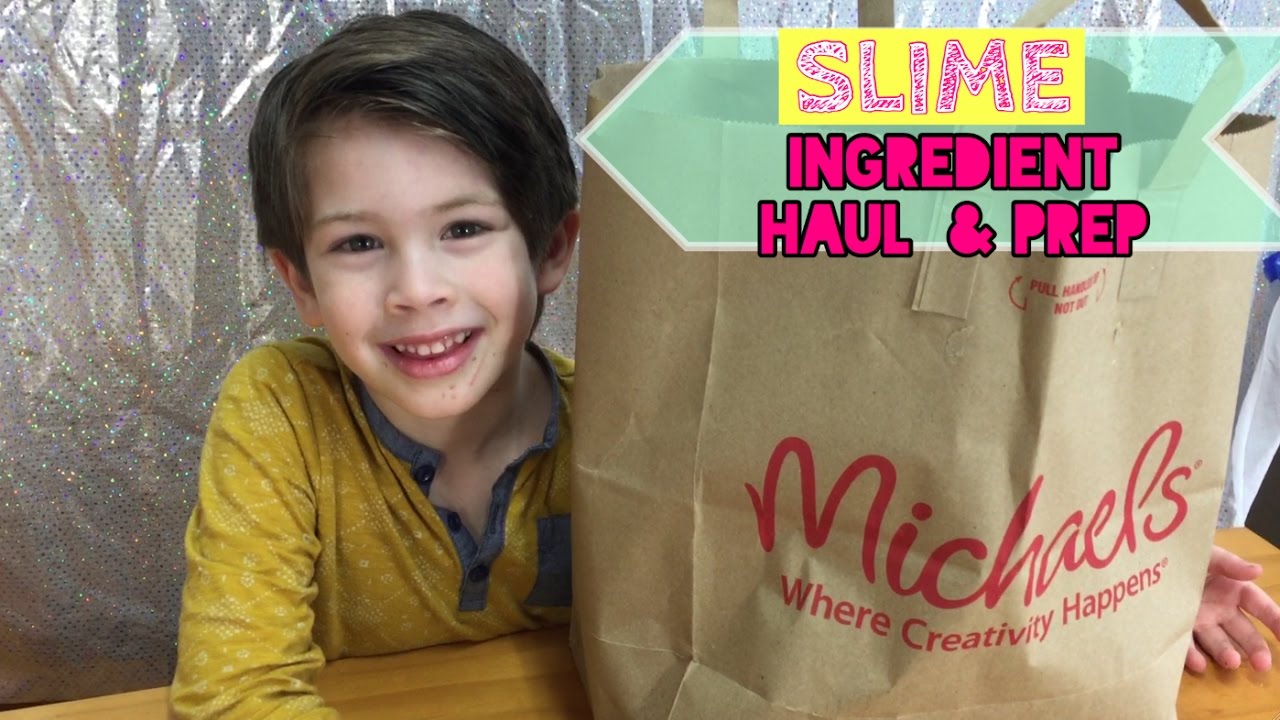 Slime Ingredient Haul & Sneak Peek | Slime Headquarters @ Michaels