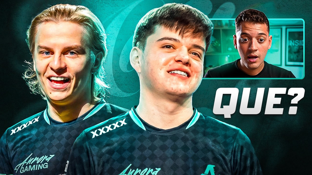 AURORA QUER MOLODOY E ALEKSIB NO TIME DEPOIS DO MAJOR (pqp kkkk)